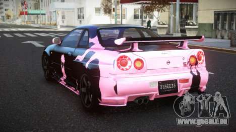 Nissan Skyline R34 Selyn S13 pour GTA 4
