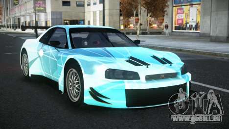 Nissan Skyline R34 Tianlage S3 für GTA 4