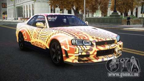 Nissan Skyline R34 Selyn S11 für GTA 4