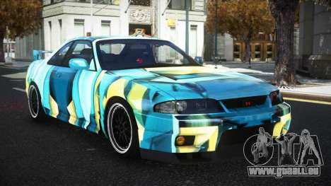 Nissan Skyline R33 Nala S1 für GTA 4