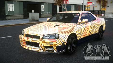 Nissan Skyline R34 Selyn S11 für GTA 4
