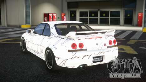 Nissan Skyline R33 Ronse S13 pour GTA 4