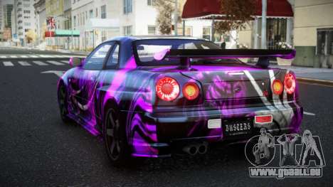 Nissan Skyline R34 Selyn S1 pour GTA 4