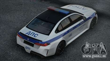 BMW M5 G90 Police für GTA San Andreas