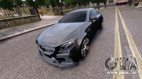 Mercedes w213 Coupe Brabus pour GTA 4