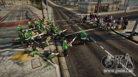 Straßenbandenkriege (30 vs. 30) für GTA San Andreas