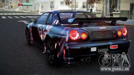 Nissan Skyline R34 Selyn S4 für GTA 4