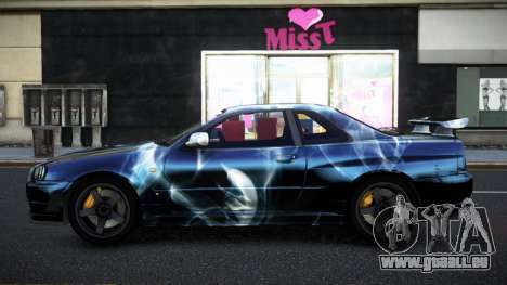 Nissan Skyline R34 Selyn S7 pour GTA 4