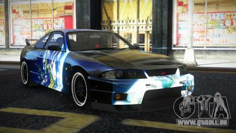 Nissan Skyline R33 Ronse S11 pour GTA 4