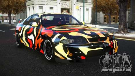 Nissan Skyline R33 Nala S11 pour GTA 4