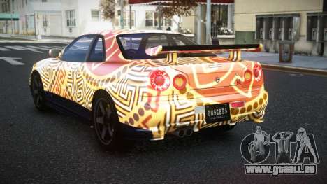 Nissan Skyline R34 Selyn S11 für GTA 4