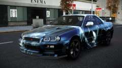 Nissan Skyline R34 Selyn S7 pour GTA 4