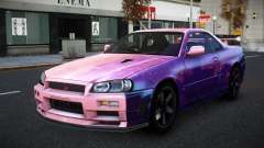 Nissan Skyline R34 Selyn S10 für GTA 4