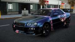 Nissan Skyline R34 Selyn S4 pour GTA 4