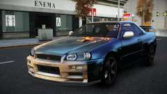 Nissan Skyline R34 Selyn S3 pour GTA 4