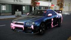 Nissan Skyline R34 Selyn S13 pour GTA 4