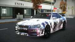 Nissan Skyline R34 Selyn S2 pour GTA 4