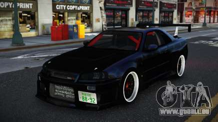 Nissan Skyline R34 Kuwmum für GTA 4