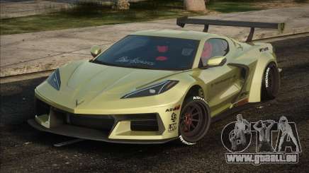 Chevrolet Corvette C8 Liberty Walk Silhoutte Wor pour GTA San Andreas