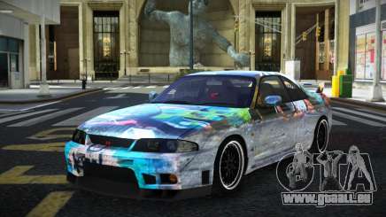 Nissan Skyline R33 Ronse S14 pour GTA 4