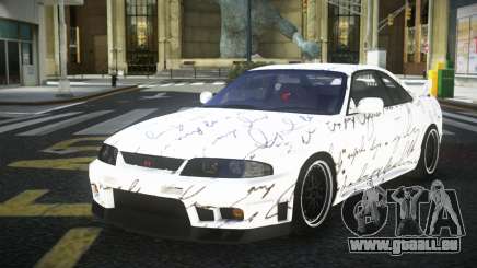 Nissan Skyline R33 Ronse S13 pour GTA 4