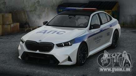 BMW M5 G90 Police pour GTA San Andreas