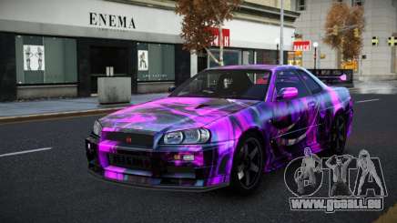 Nissan Skyline R34 Selyn S1 pour GTA 4