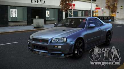 Nissan Skyline R34 Selyn pour GTA 4