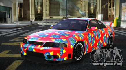 Nissan Skyline R33 Ronse S1 pour GTA 4