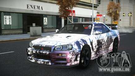Nissan Skyline R34 Selyn S2 pour GTA 4