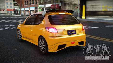 Peugeot 206 Yonubuq für GTA 4