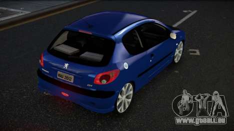 Peugeot 206 Zihkiy pour GTA 4