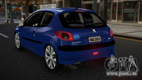 Peugeot 206 Zihkiy pour GTA 4