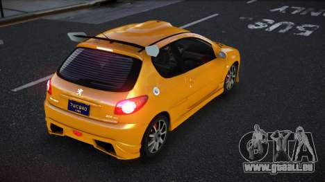 Peugeot 206 Yonubuq für GTA 4