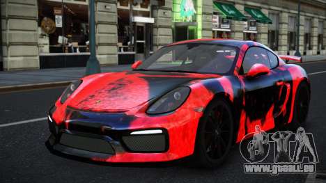 Porsche Cayman GT4 Thanie S8 für GTA 4