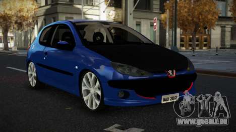 Peugeot 206 Zihkiy pour GTA 4