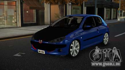 Peugeot 206 Zihkiy für GTA 4