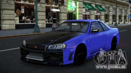 Nissan Skyline R34 Cicasas pour GTA 4