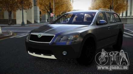Skoda Octavia Qapdeyuwu pour GTA 4