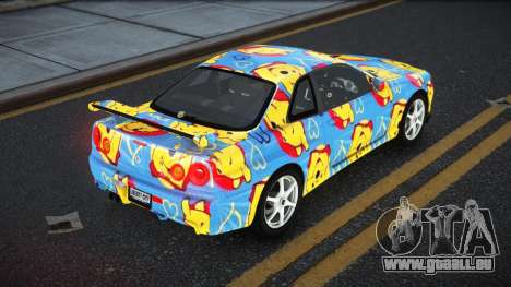 Nissan Skyline R34 Ganleen S5 für GTA 4