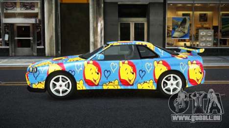 Nissan Skyline R34 Ganleen S5 für GTA 4