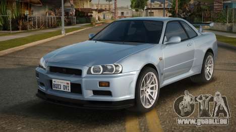 1999 Nissan Skyline R34 GTR für GTA San Andreas