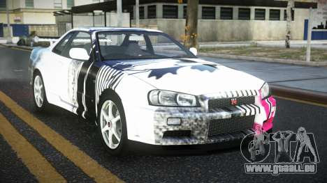 Nissan Skyline R34 Ganleen S10 für GTA 4