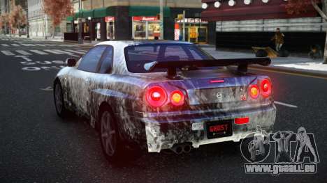 Nissan Skyline R34 Conia S5 für GTA 4