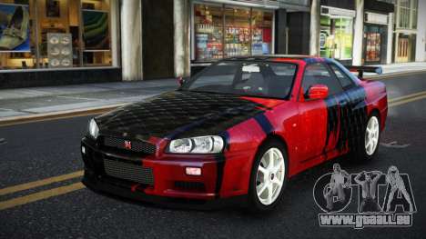 Nissan Skyline R34 Ganleen S12 für GTA 4