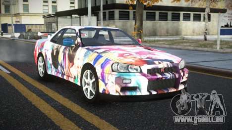 Nissan Skyline R34 Ganleen S2 für GTA 4