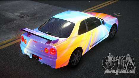 Nissan Skyline R34 Conia S8 für GTA 4