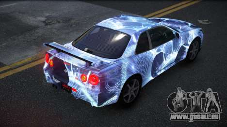Nissan Skyline R34 Conia S3 pour GTA 4