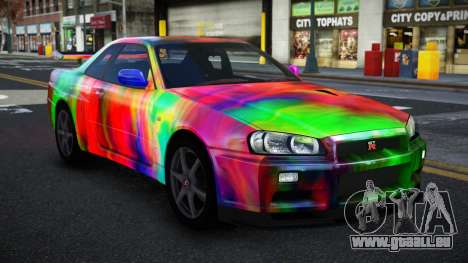 Nissan Skyline R34 Conia S14 für GTA 4