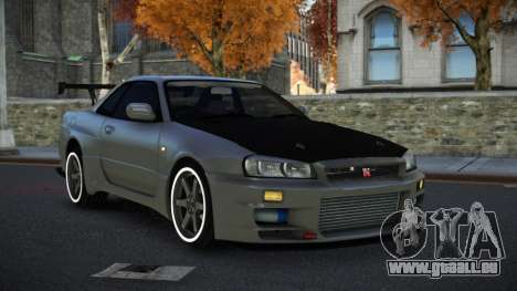 Nissan Skyline R34 Unuv für GTA 4